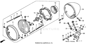 Headlight Schematic