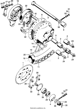 Rear Wheel Schematic