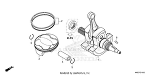 Crankshaft@piston Schematic
