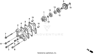 Water Pump 92-96 Schematic