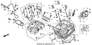 Cylinder Head Schematic