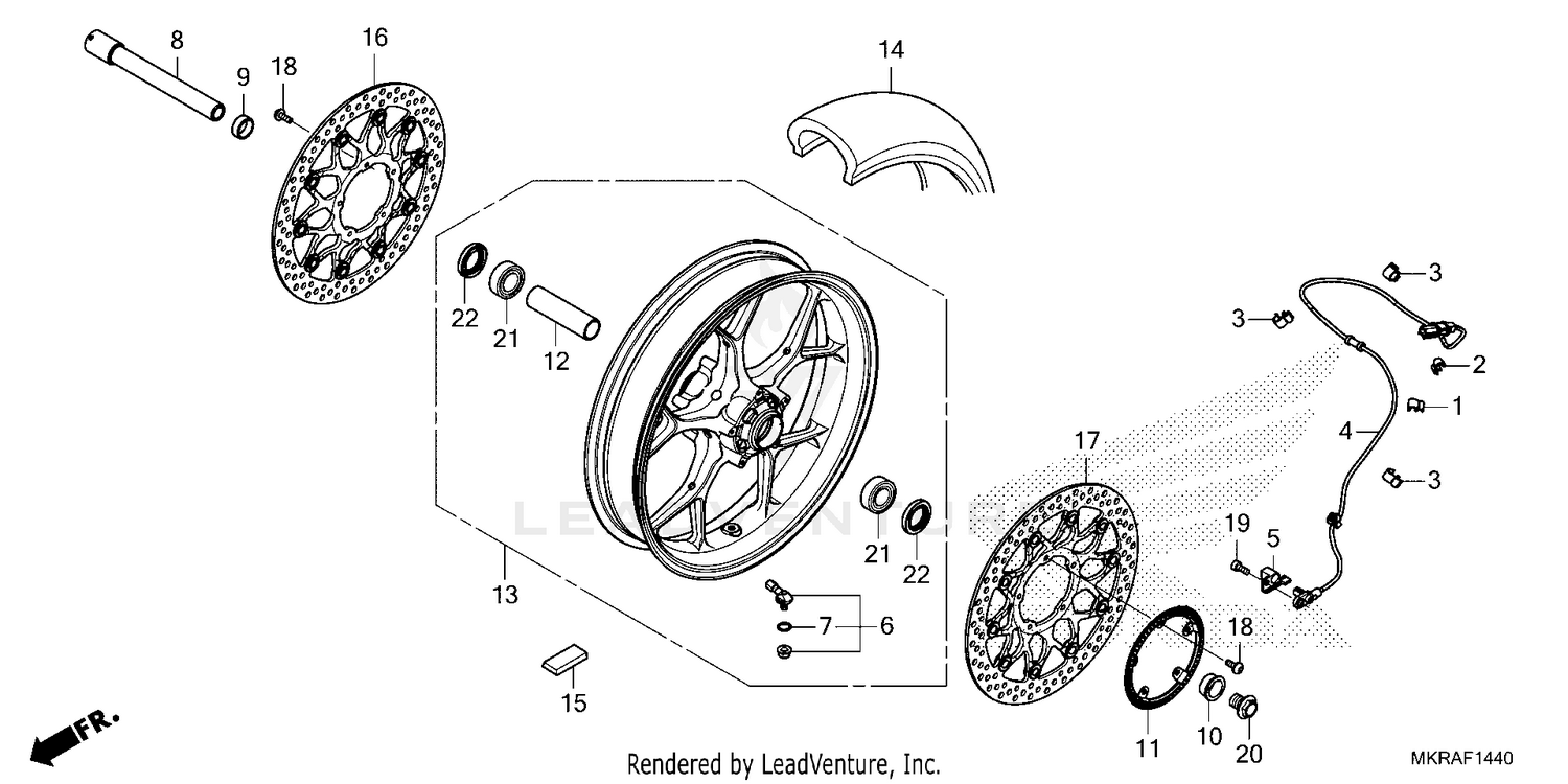 FRONT WHEEL