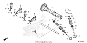 Camshaft@valve Schematic