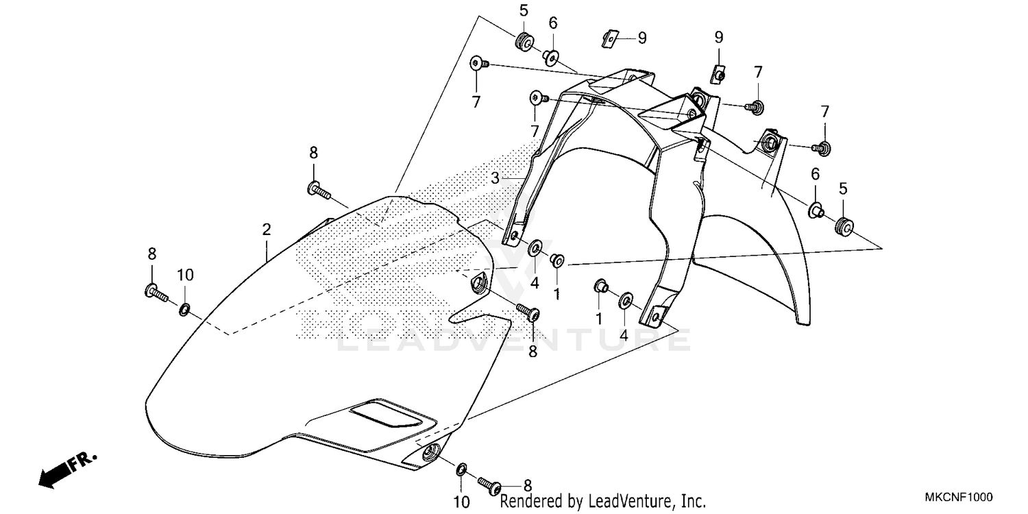 FRONT FENDER