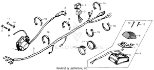 Wire Harness + Taillight Schematic