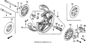 Front Wheel Schematic