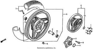Rear Wheel Schematic