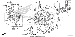 Cylinder Head Schematic