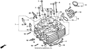Cylinder Head Schematic