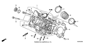 Cylinder Head Schematic