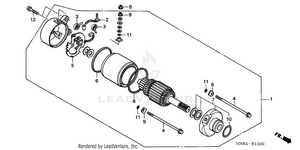 Starter Motor Schematic