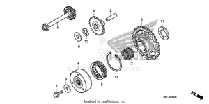 Starting Clutch Schematic