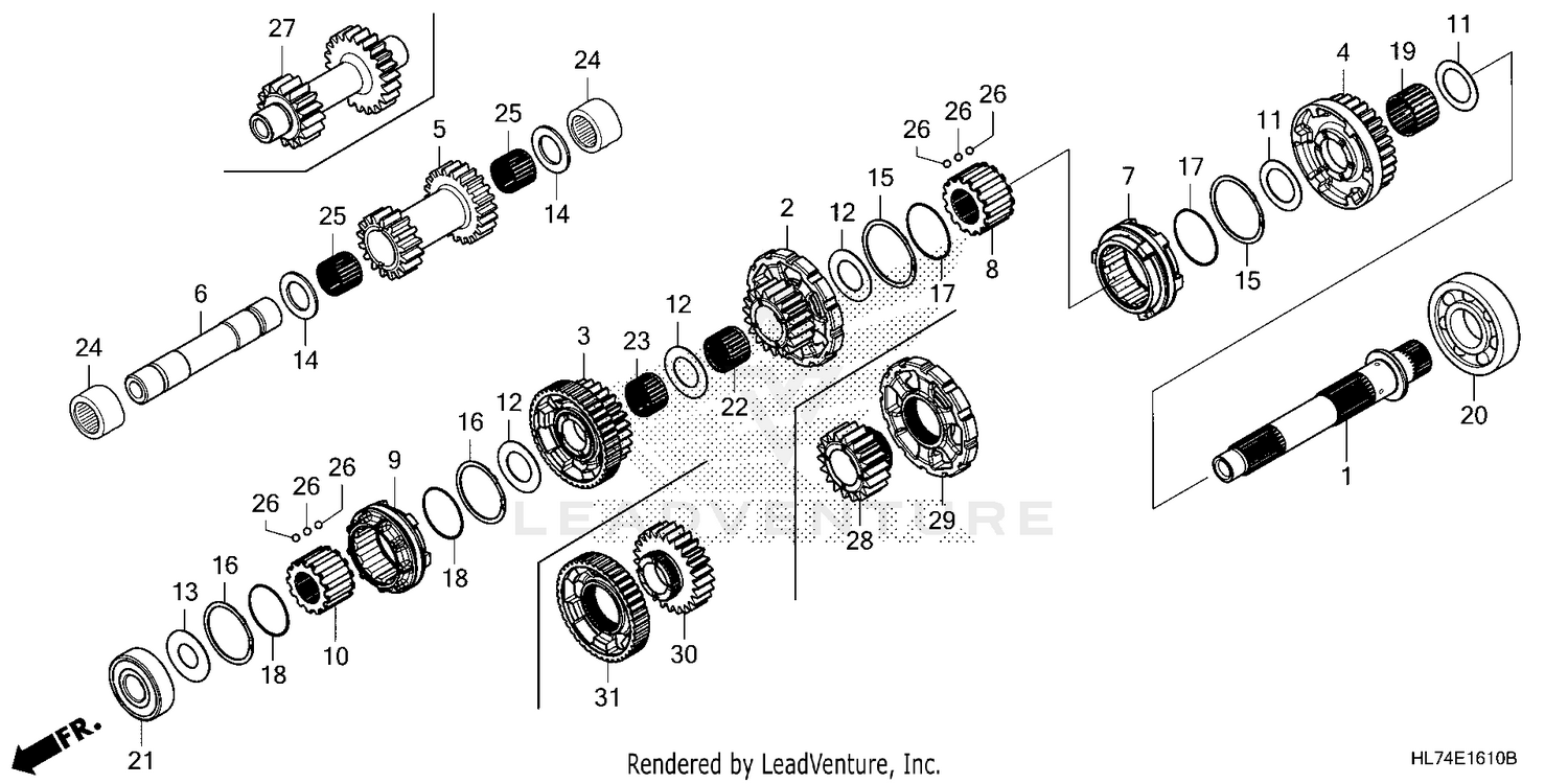 FINAL DRIVE SHAFT