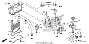 Oil Cooler Schematic