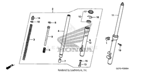 Front Fork Schematic