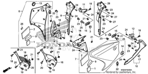 Middle Cowl Schematic