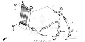 Oil Cooler Schematic