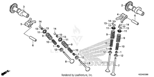 Camshaft@valve Schematic