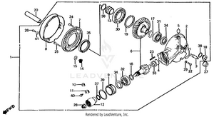 Final Driven Gear Schematic