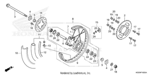 Rear Wheel Schematic
