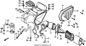 Xl500r Air Cleaner 82 Schematic