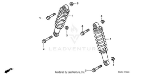 Front Shock Absorber Schematic