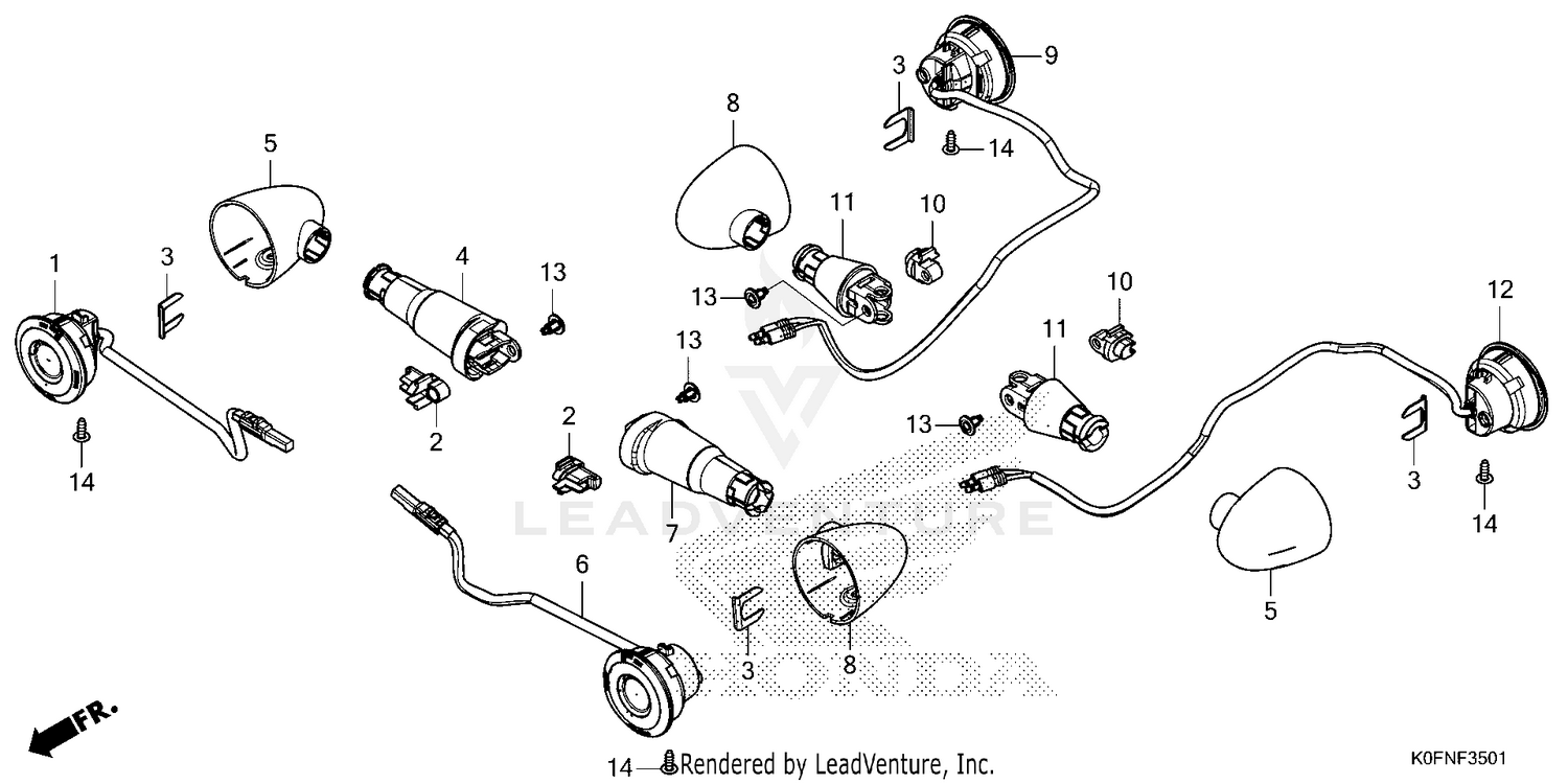TURN SIGNAL              (Z125MA'25,'26)
