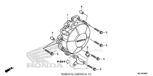 Alternator Cover Schematic