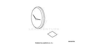 Chrome Billet Clutch Cover (v Design) Schematic