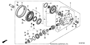 Final Driven Gear Schematic