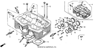 Cylinder Head Schematic