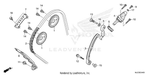 Cam Chain@tensioner Schematic