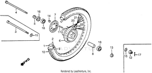 Front Wheel Schematic