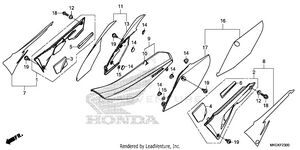 Seat@side Cover Schematic