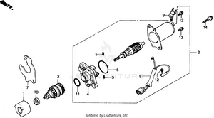 Starting Motor Schematic
