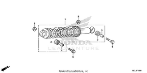 Rear Shock Absorber Schematic