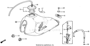 Fuel Tank 84 Schematic