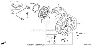 Rear Wheel Schematic
