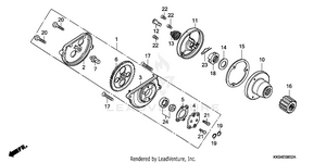 Oil Pump 86-93 Schematic