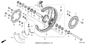 Rear Wheel Schematic