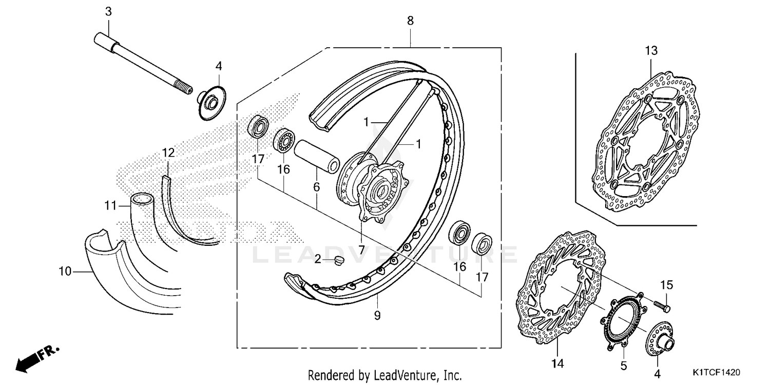 FRONT WHEEL