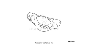Chrome Front Lower Cowl Schematic