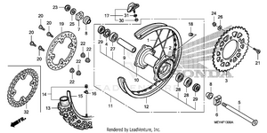 Rear Wheel Schematic