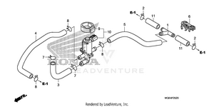 Air Injection Control Valve Schematic