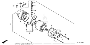Starting Motor Schematic