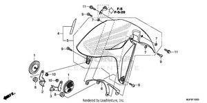 Front Fender Schematic
