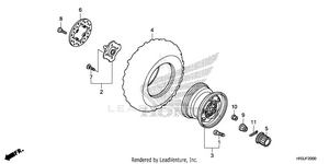 Front Wheel Schematic