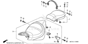Seat (vtx1800r) Schematic