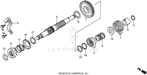 Kick Starter Spindle Schematic