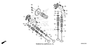 Camshaft@valve Schematic